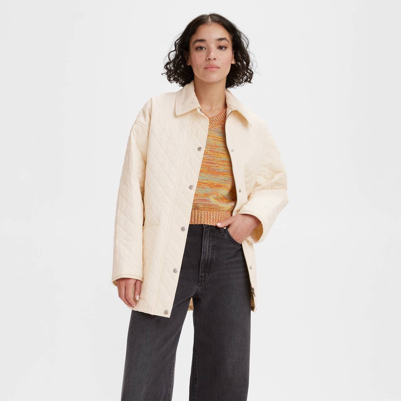 MILLIE QUILTED SHIRT JACKET - 1