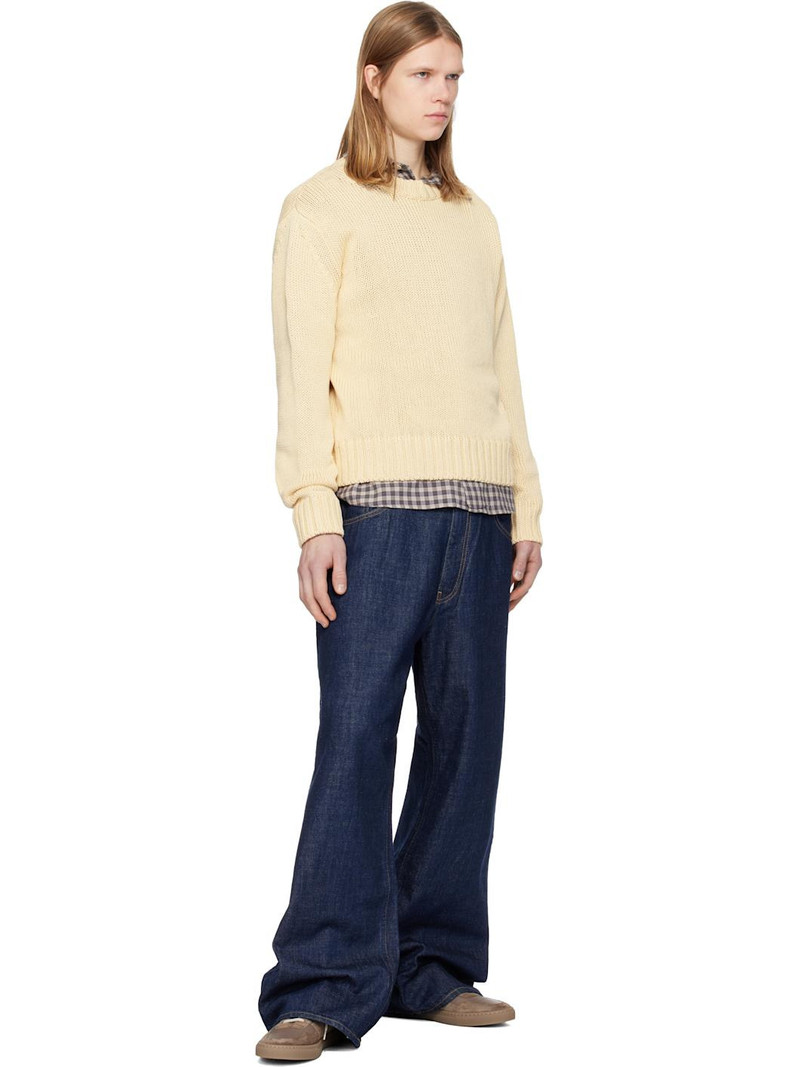 SUNFLOWER Navy Super Wide Jeans outlook