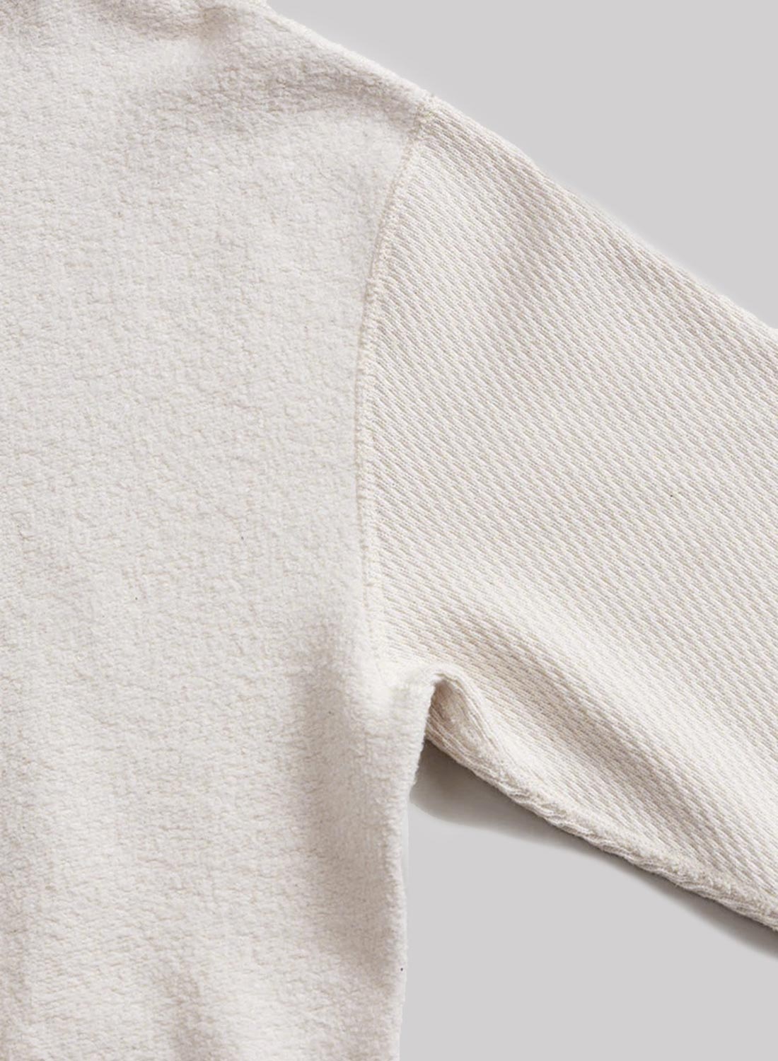 Army Crew Jersey Mix in Ivory - 5