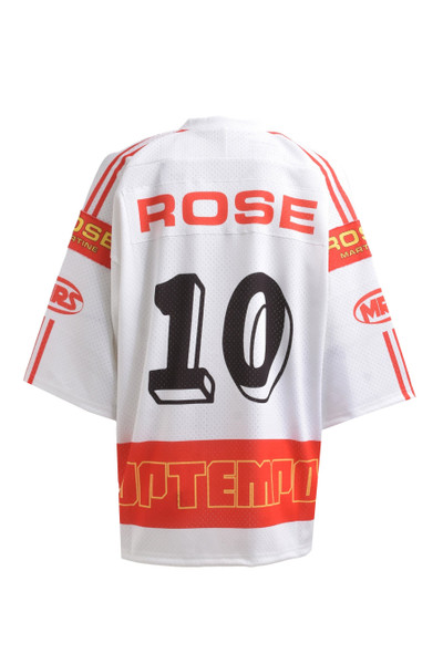 Martine Rose OVERSIZED FOOTBALL TOP / WHT RED outlook