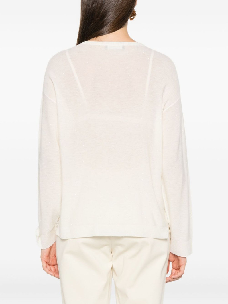 V-neck long-sleeve T-shirt 4