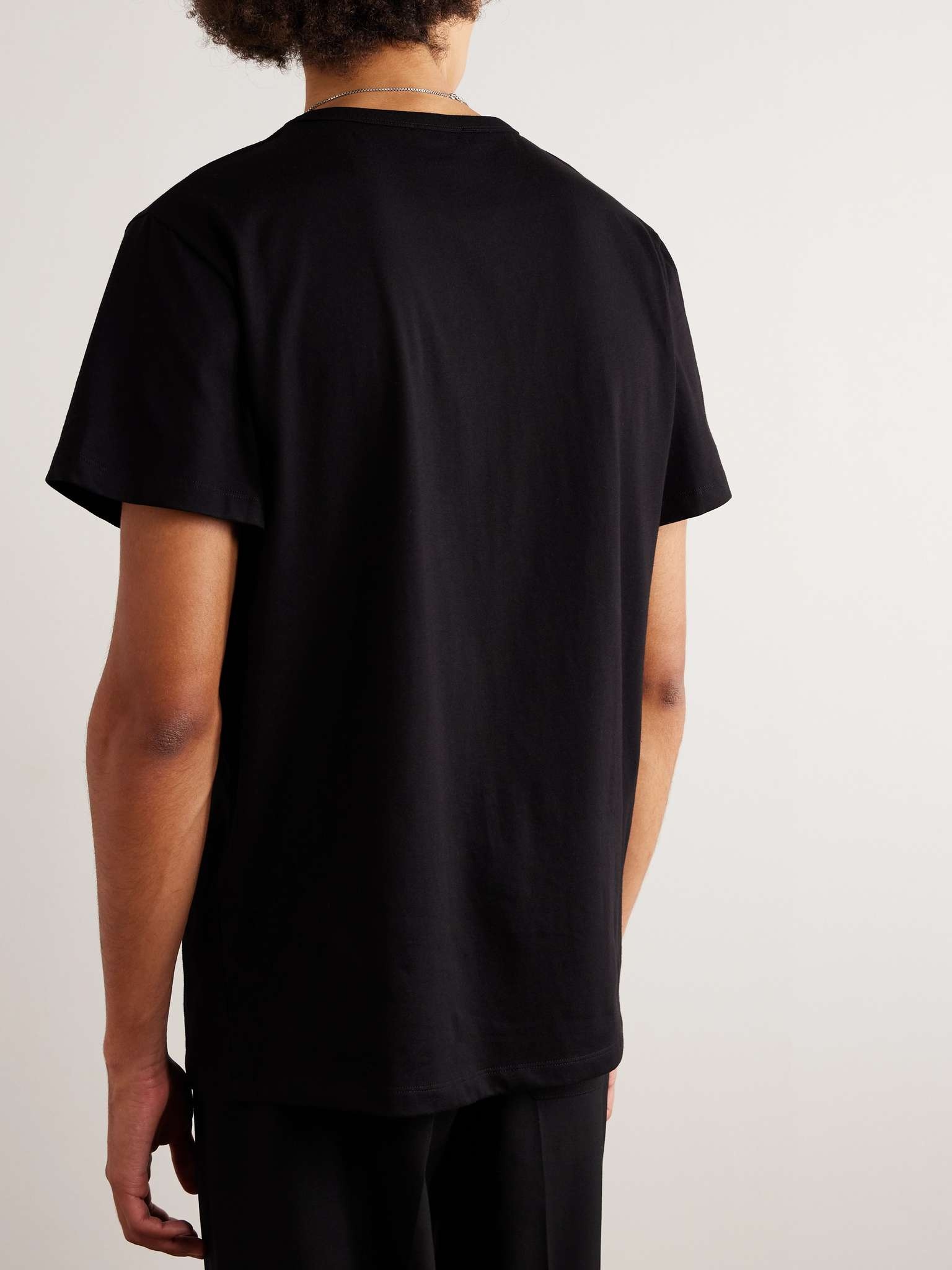 Printed Cotton-Jersey T-Shirt - 3