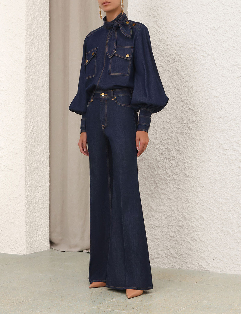 DENIM FLARE JEAN 3