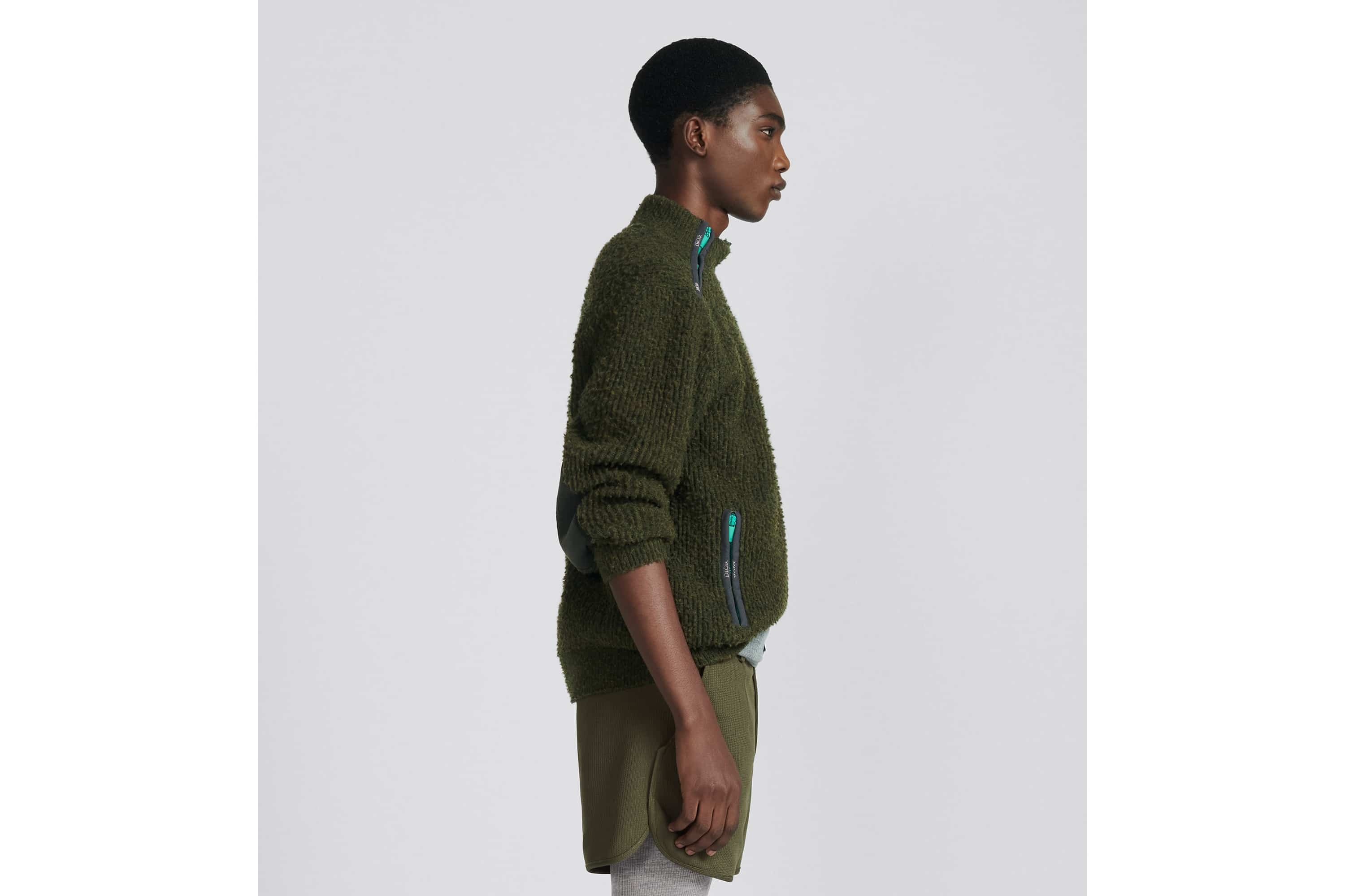 Sweater with Zipped Collar - 5