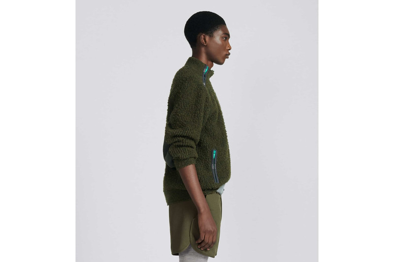 Dior Sweater with Zipped Collar outlook