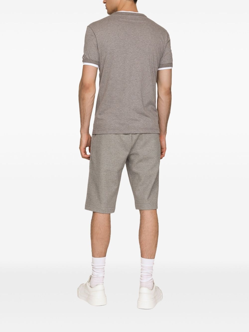 cotton-blend shorts - 4