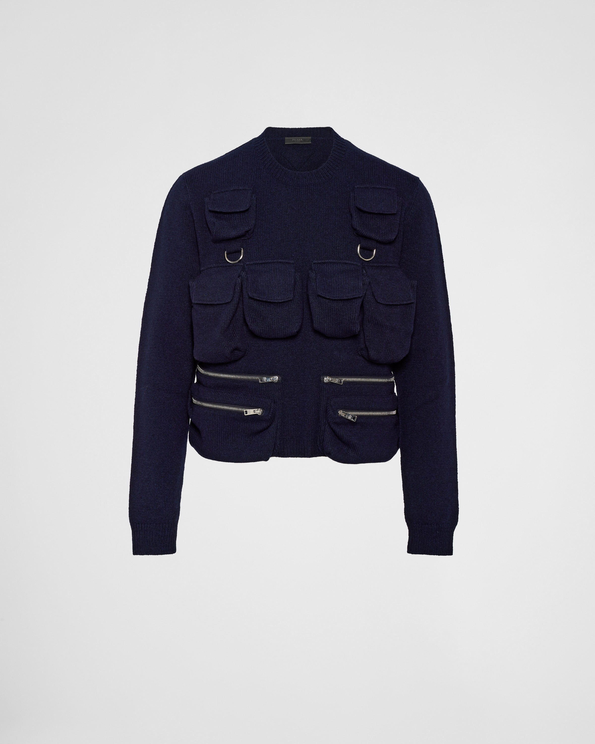Shetland wool crew-neck sweater - 1