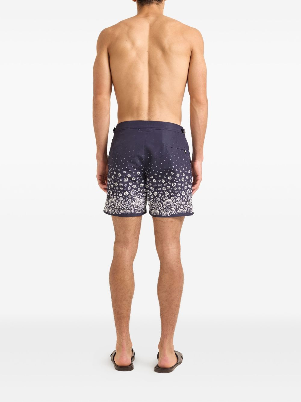 floral-print swim shorts - 3