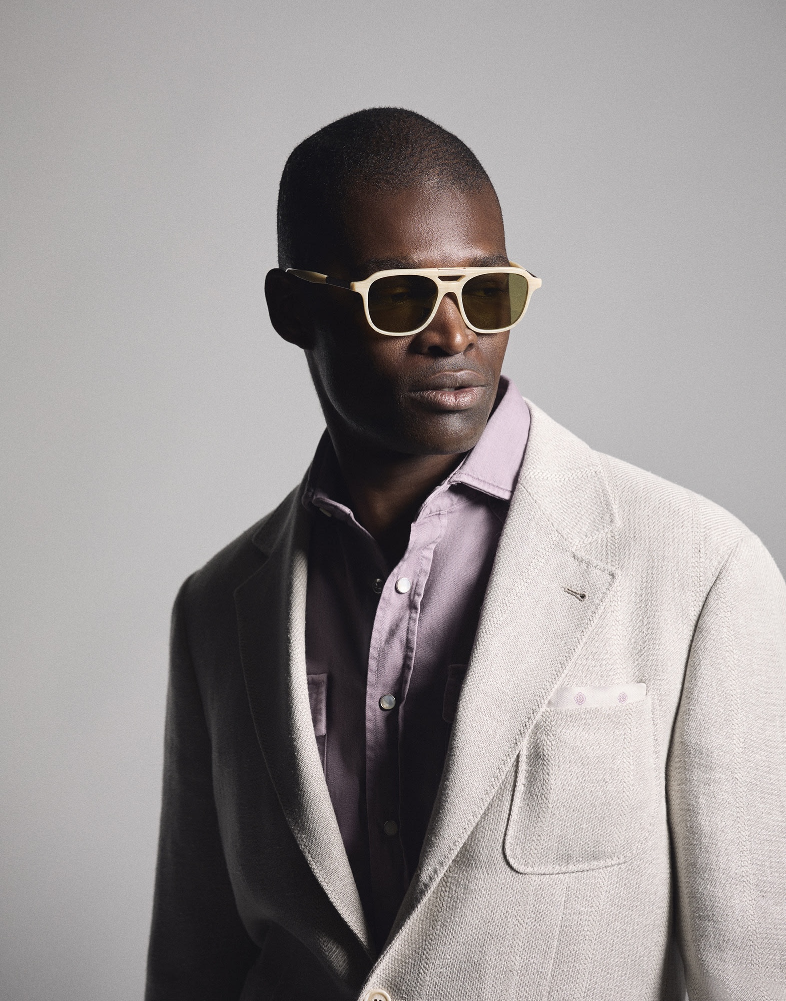 Sartorial Sunset acetate sunglasses with photochromic lenses - 5