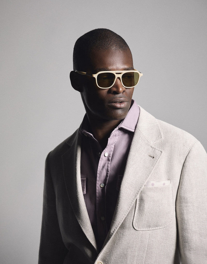 Sartorial Sunset acetate sunglasses with photochromic lenses 5