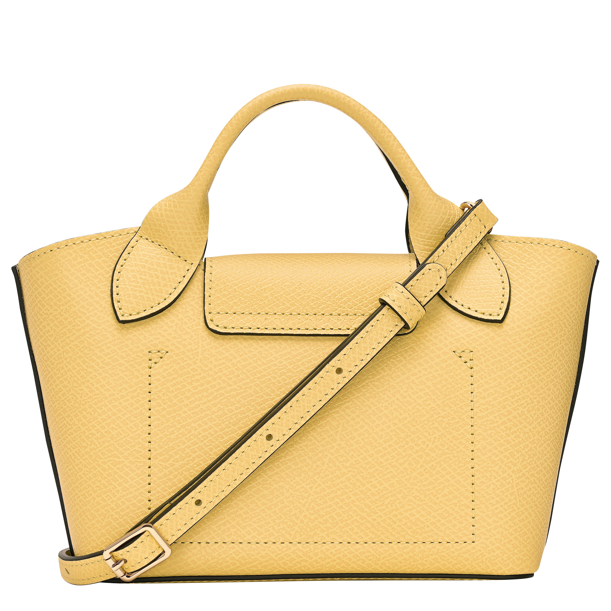 Épure Tote bag Yellow Chick - Leather - 4