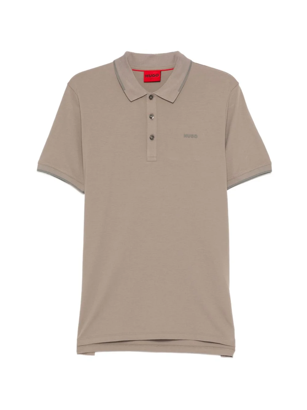 logo-printed polo shirt - 1
