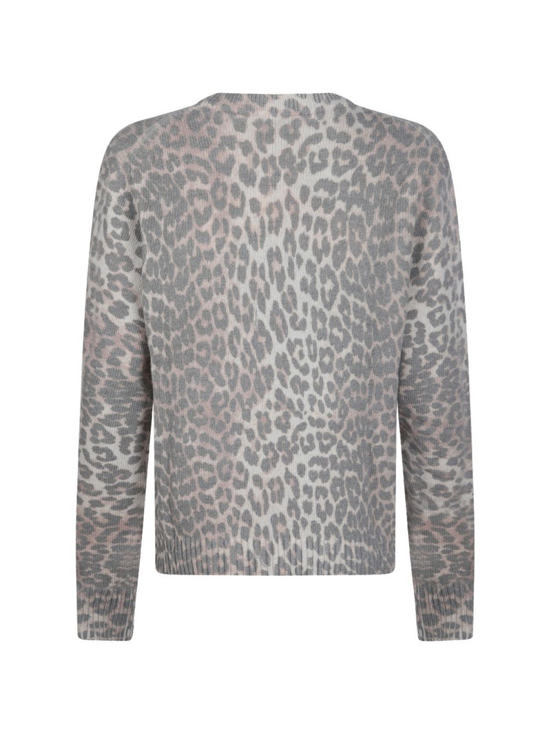 GANNI leopard-patterned  sweater outlook