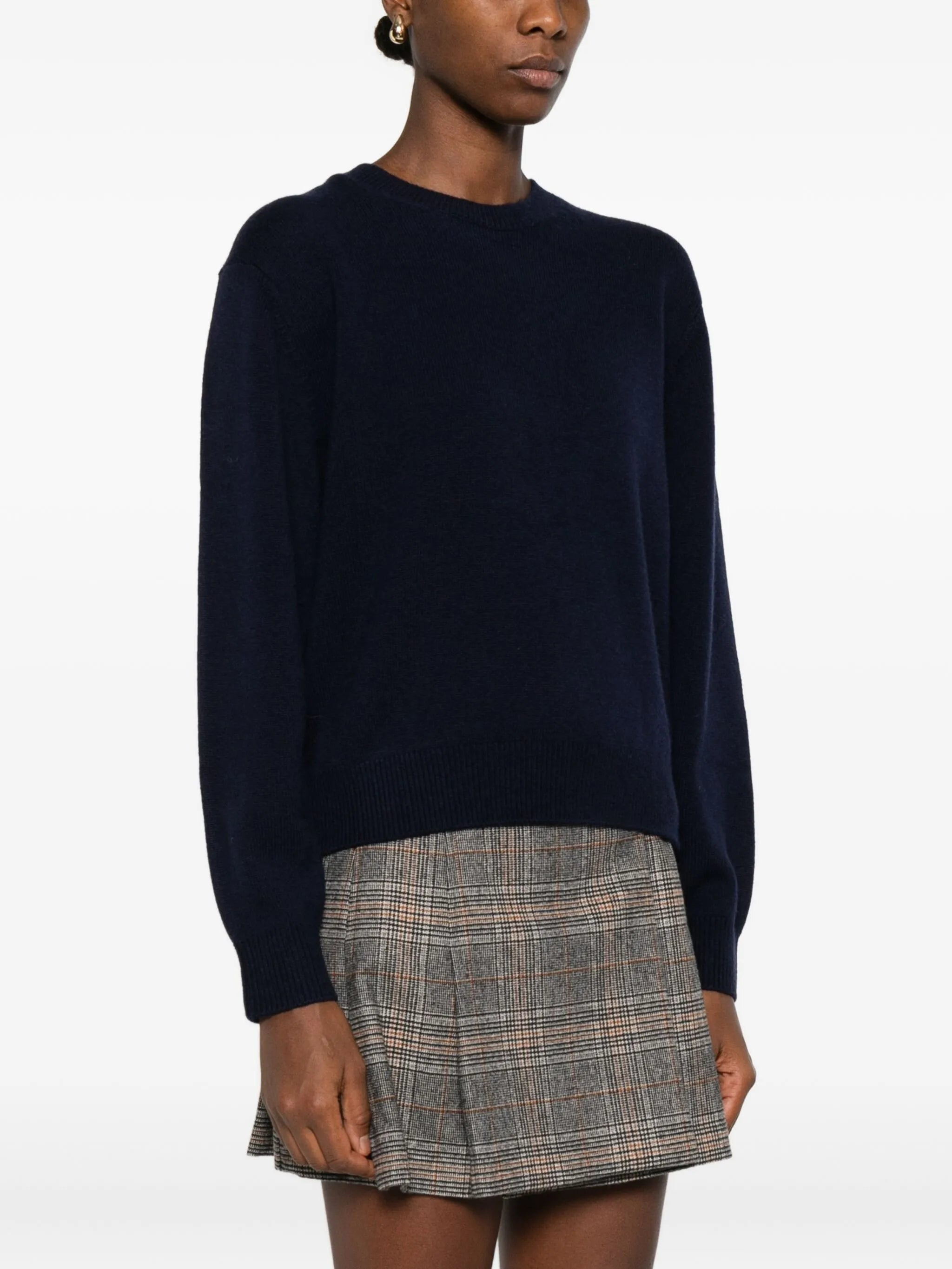 Dunst Round-neck Long-sleeve Sweater - 3