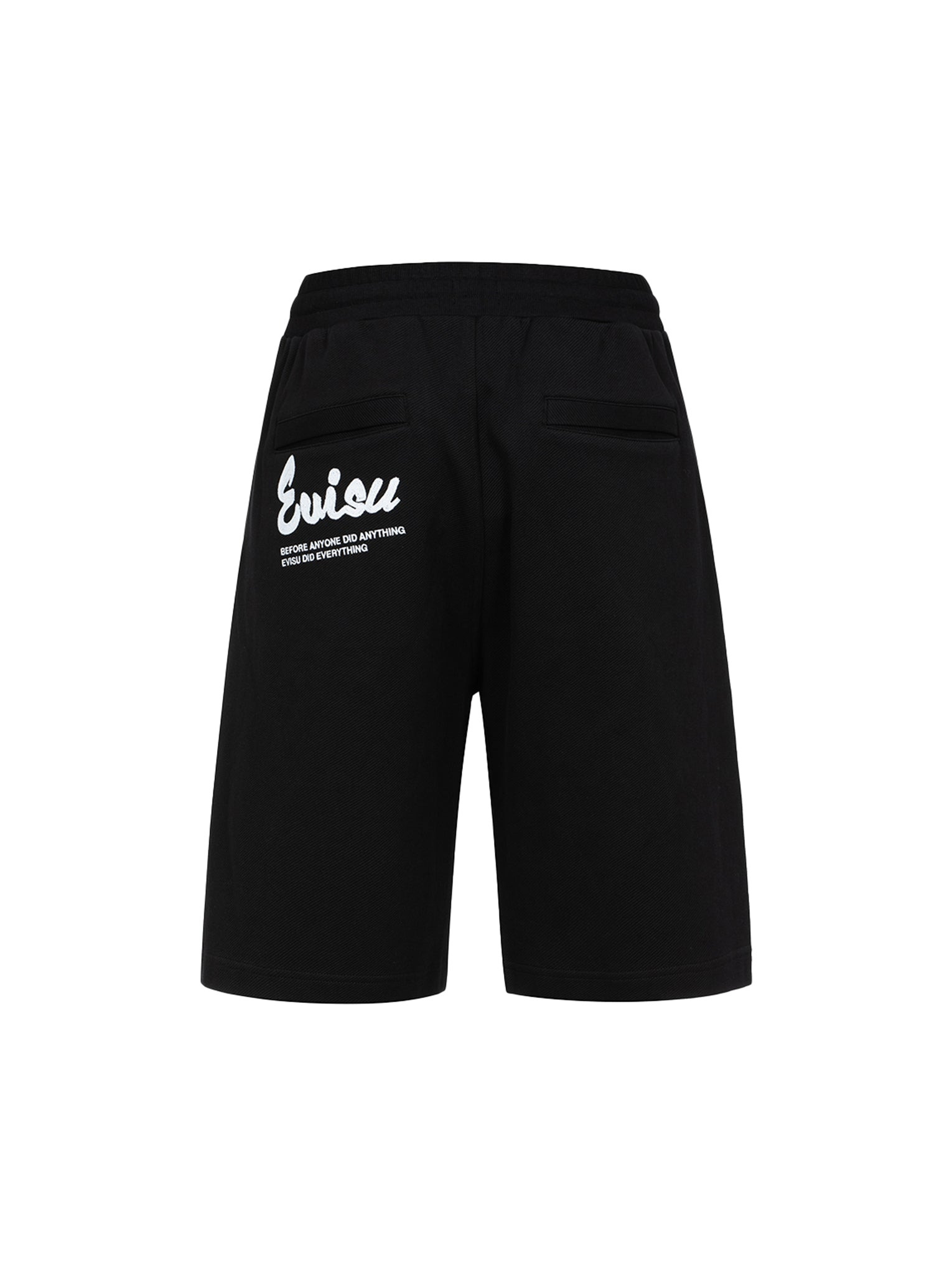 MULTI-EMBROIDERY RELAX FIT SWEAT SHORTS - 12