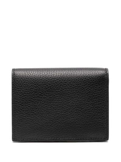 Marni logo-embroidered leather wallet outlook
