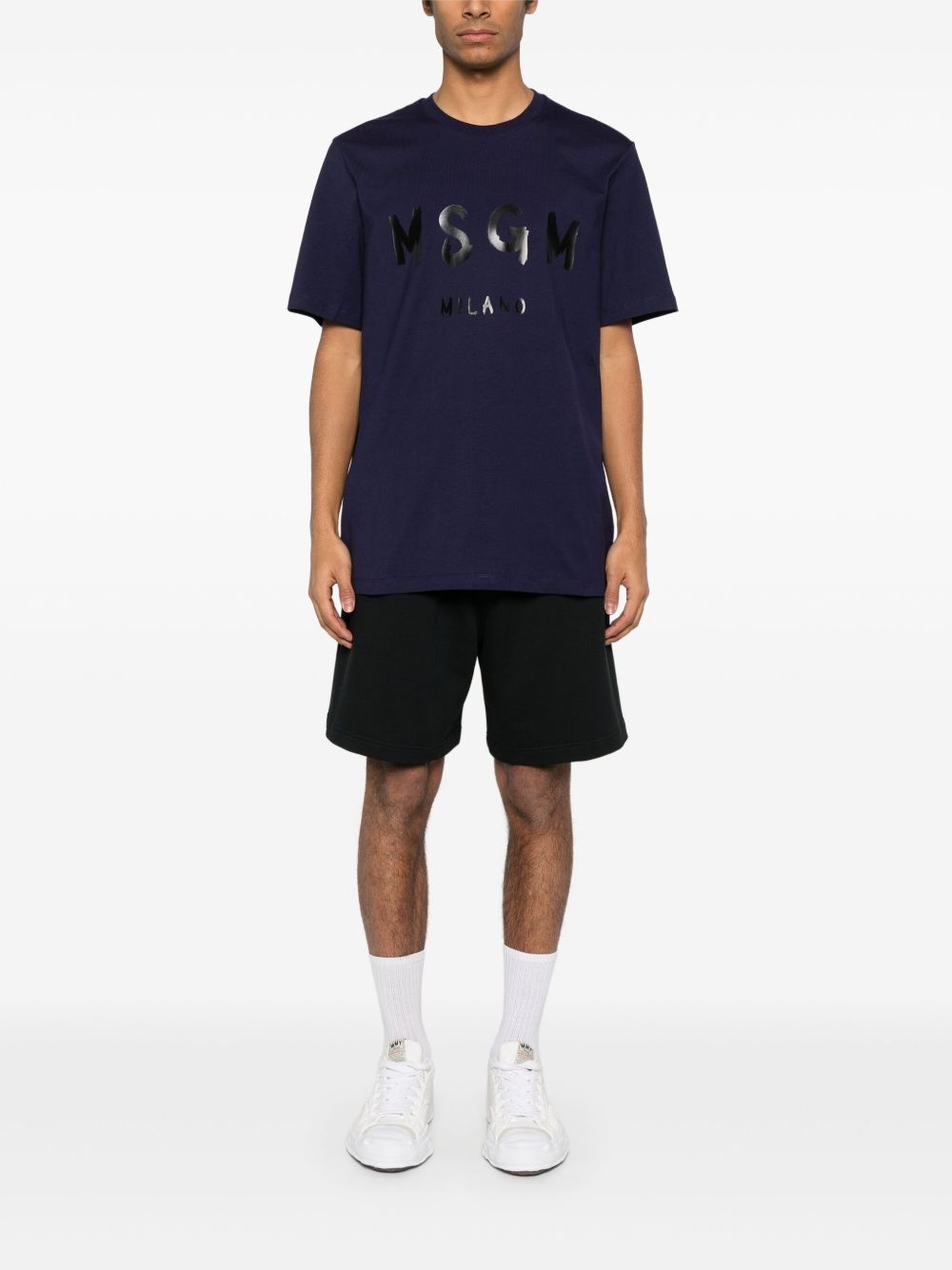 logo-print T-shirt - 2