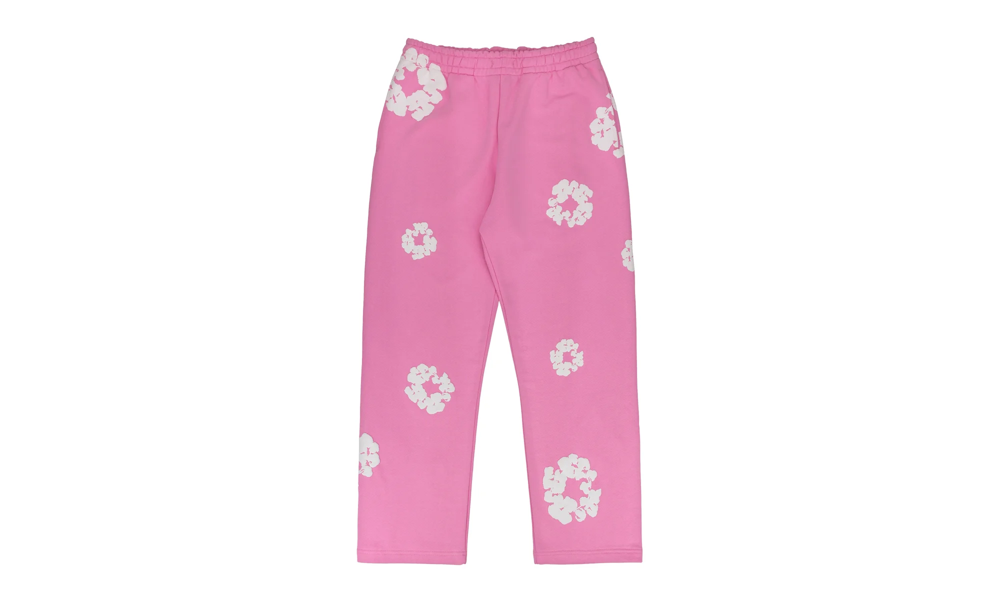Cotton Wreath Sweatpants "Pink / White" DT929 - 1
