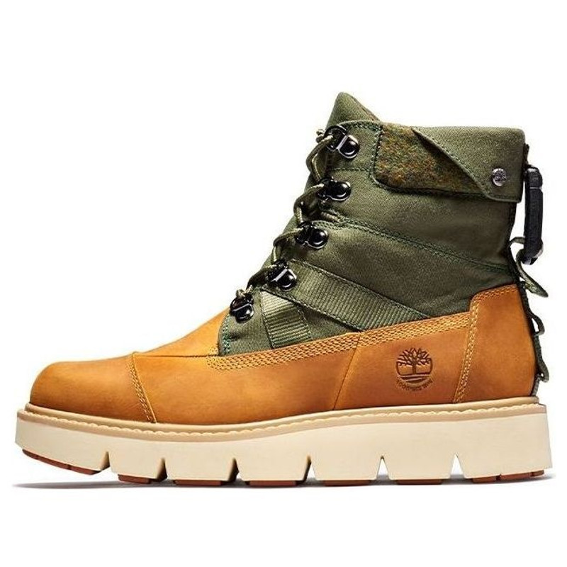 (WMNS) Timberland Raywood 6 Inch EK+ Waterproof Boots 'Wheat Nubuck with Green' A42HP231 1
