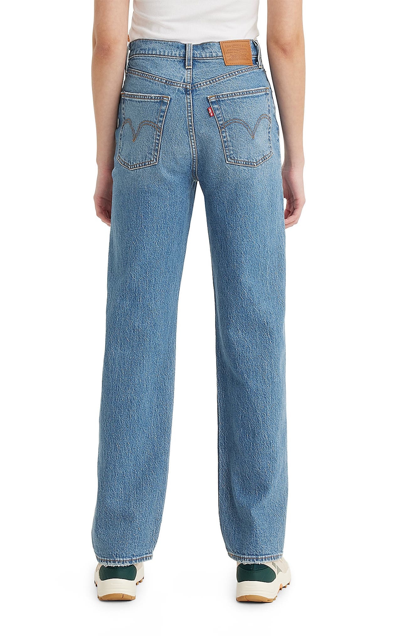 Ribcage High Waist Straight Leg Jeans - 2