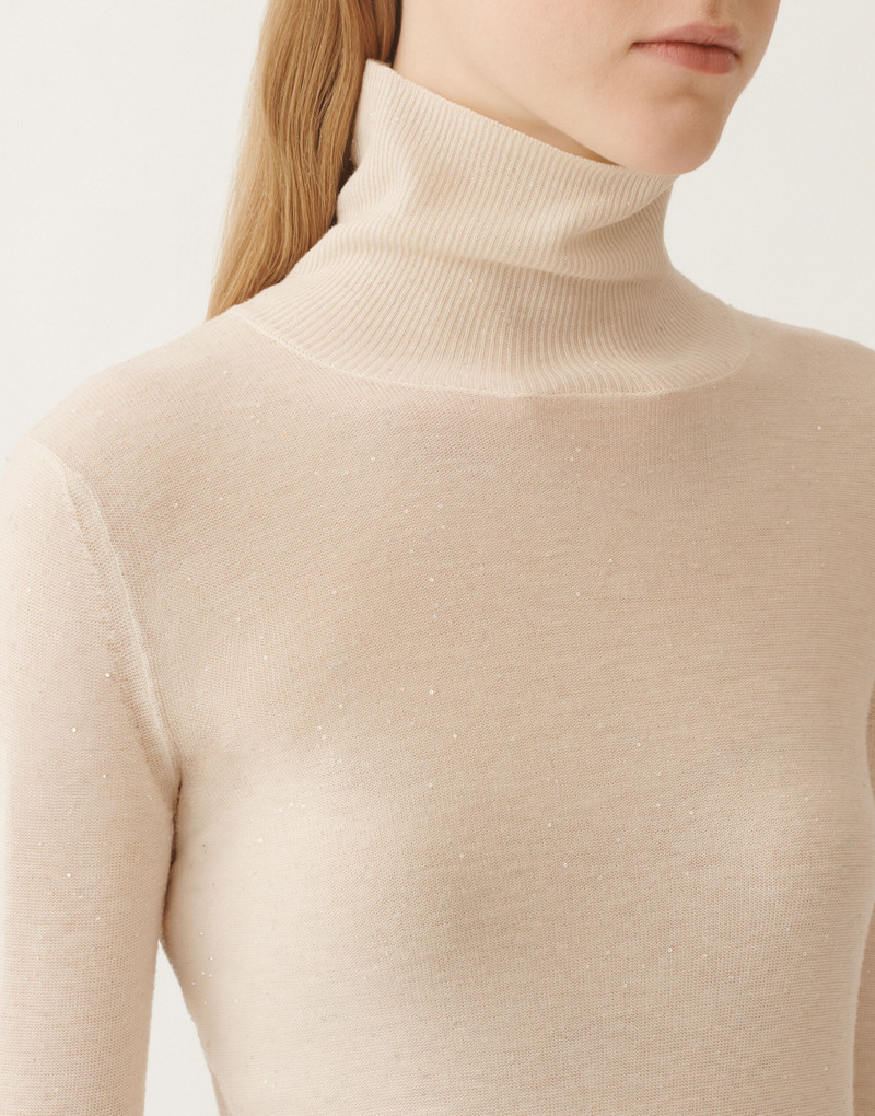 Wool sweater with sequins 5