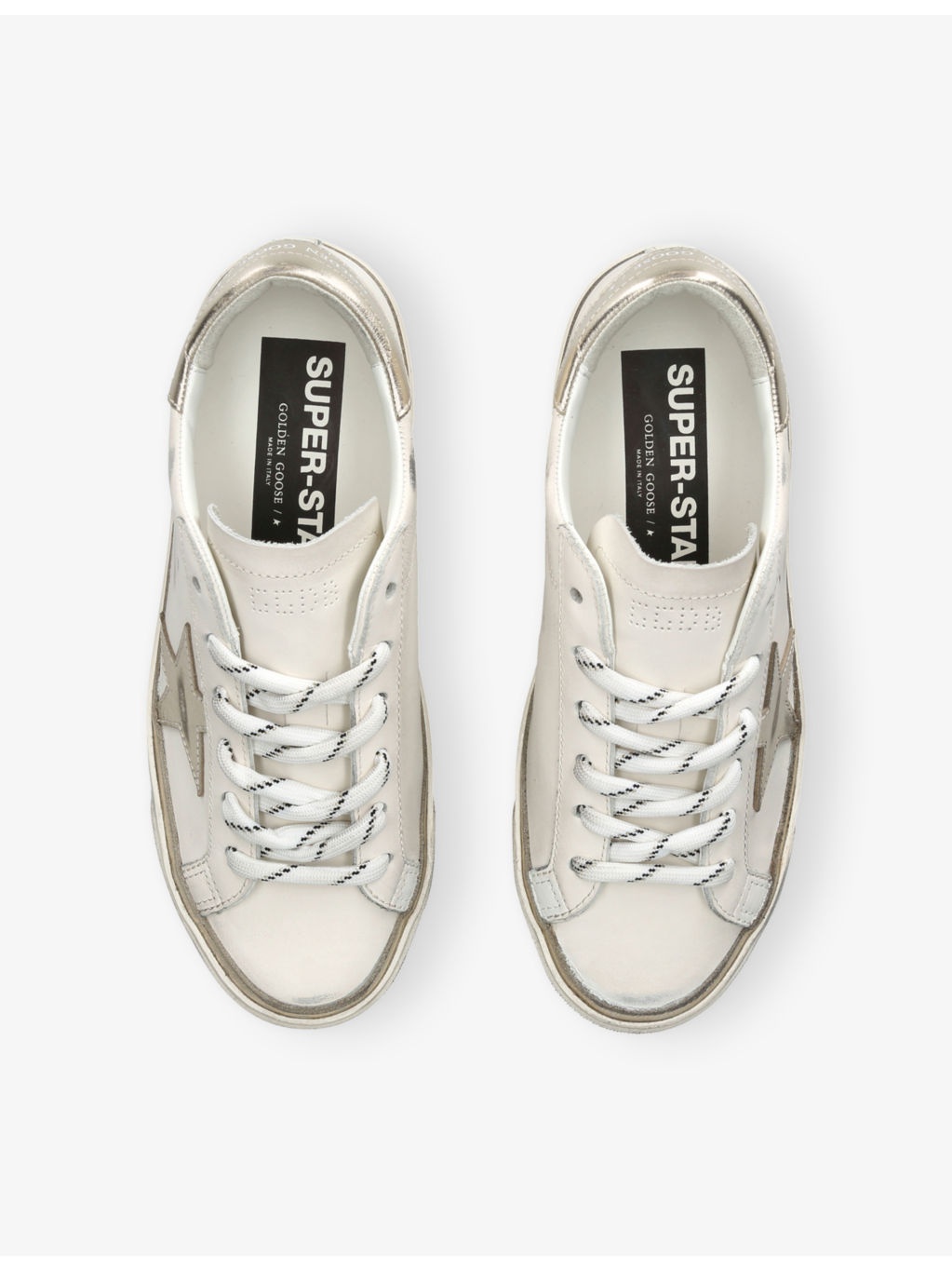 Women’s Super-Star Leather Low-Top Trainers - 3