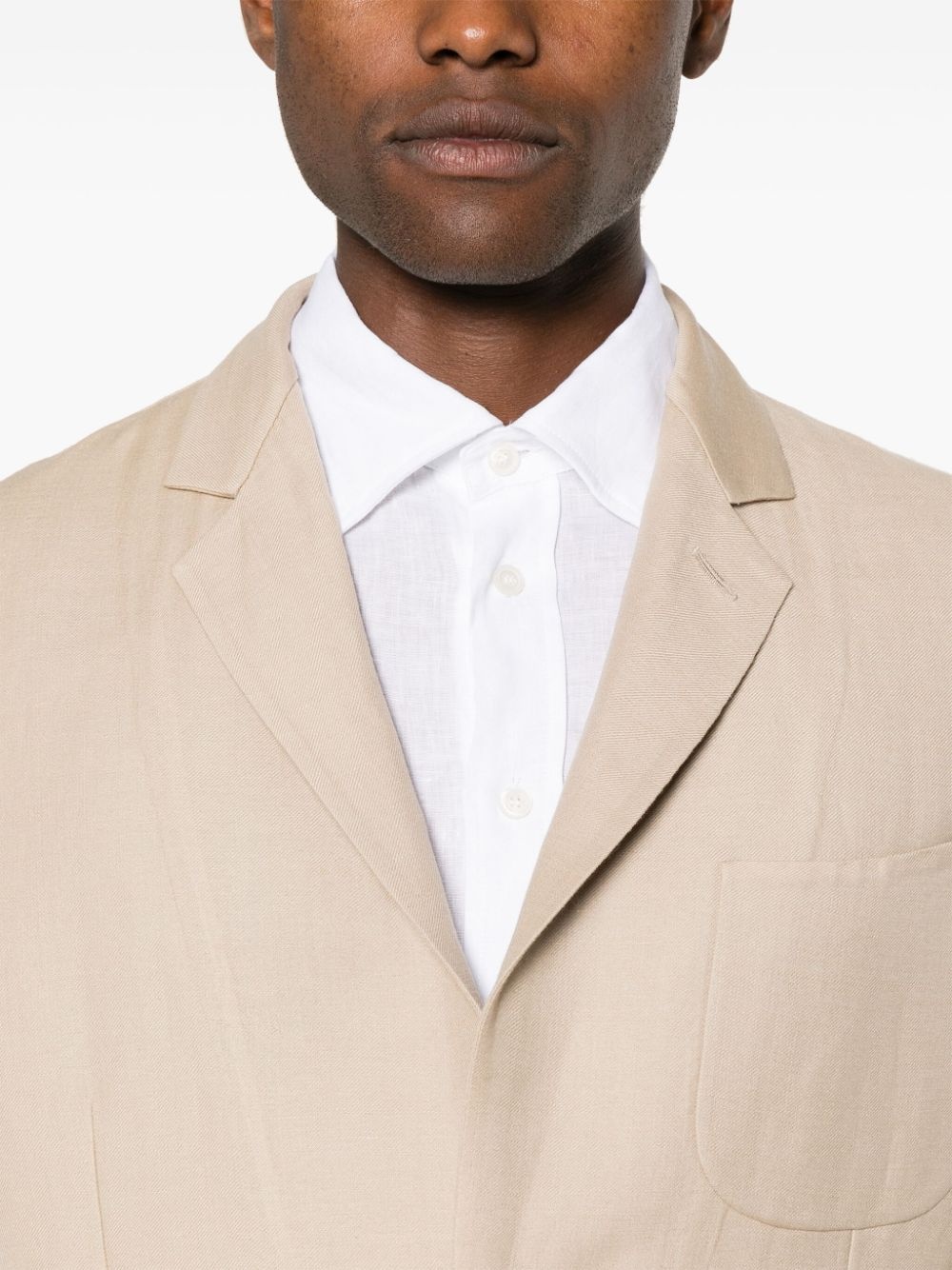 single-breasted blazer - 5