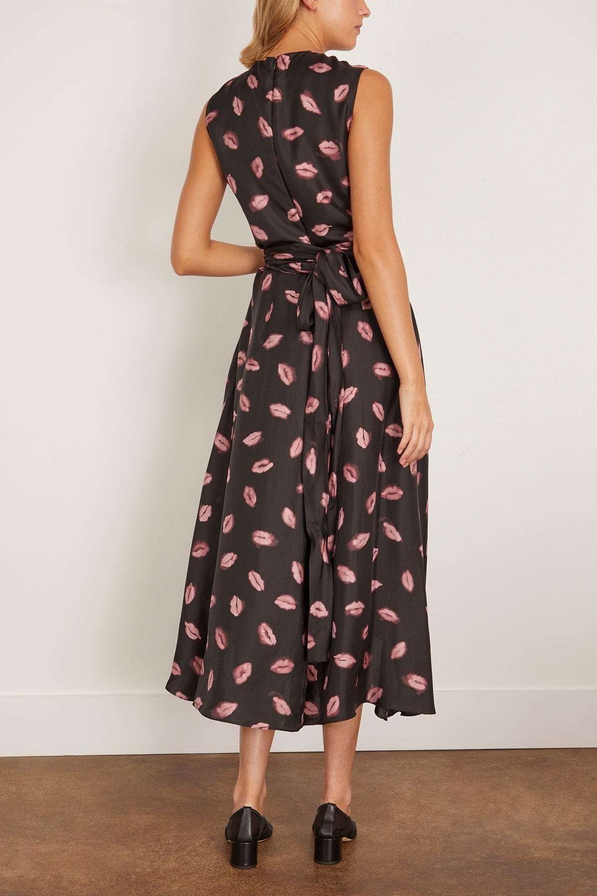 Penny Dress in Black Kisses - 4