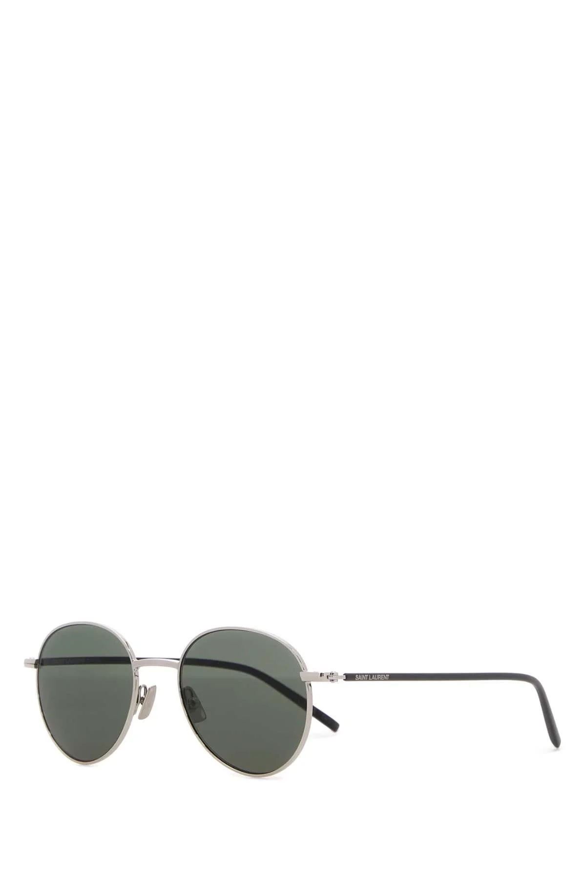 Saint Laurent Men Silver Metal Sl 865 Sunglasses - 1