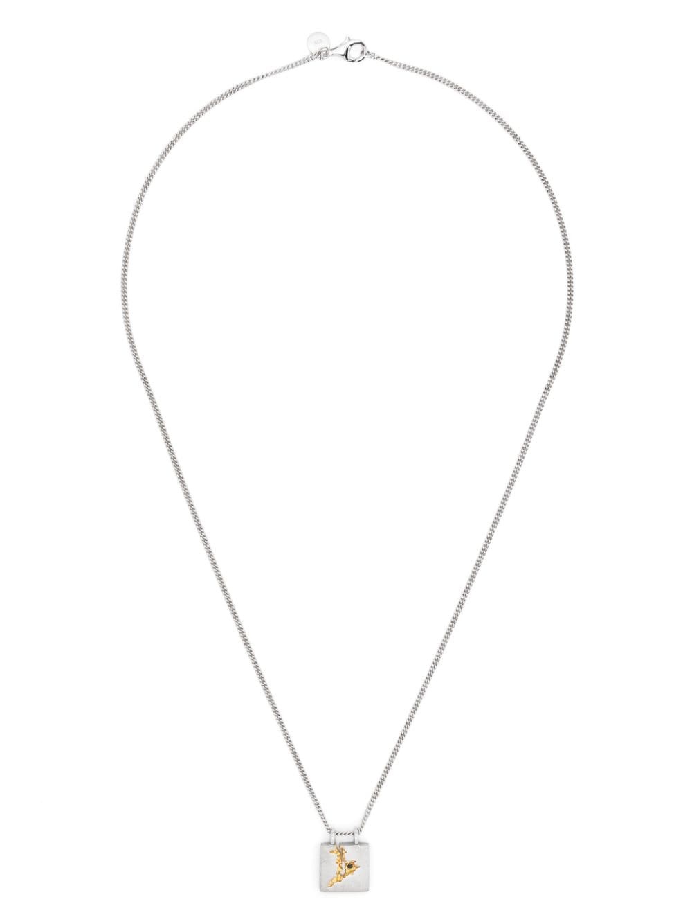 Mined Pendant Black Diamond necklace - 3