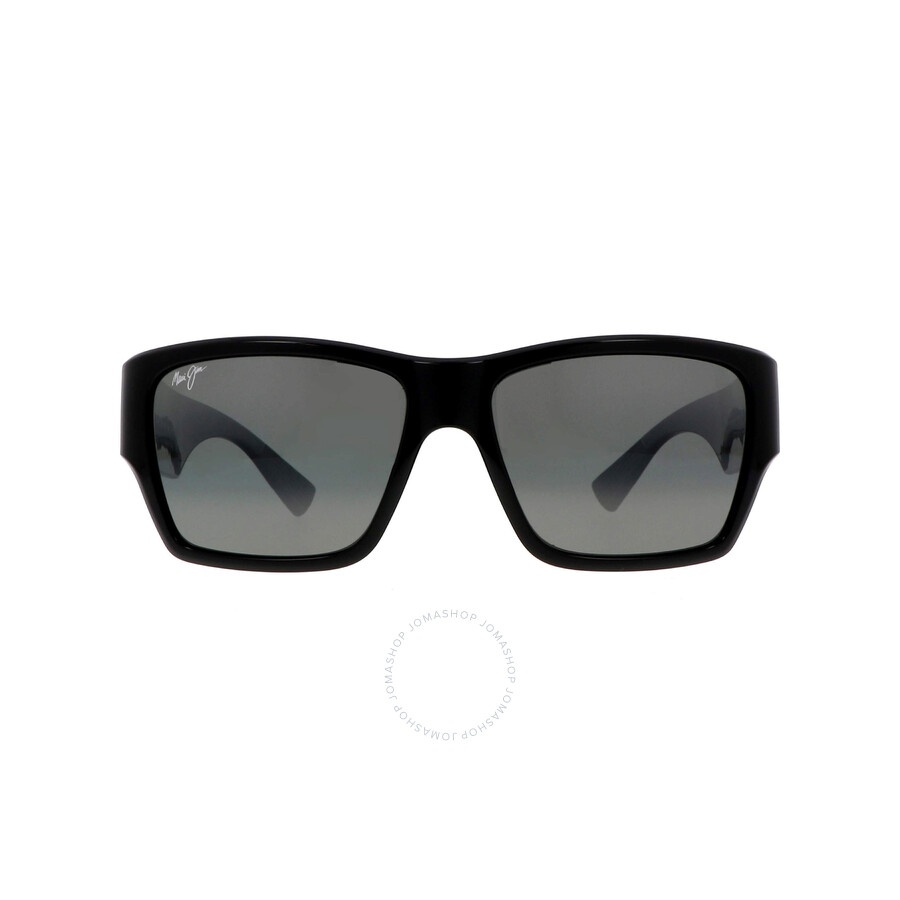Maui Jim Ka'olu Neutral Grey Wrap Sunglasses 614-02 57 - 2