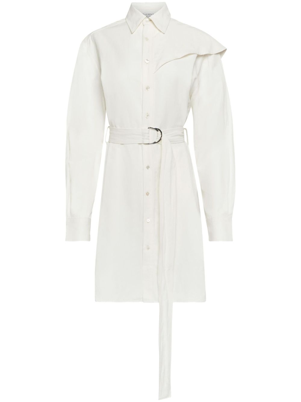 cape midi dress - 1