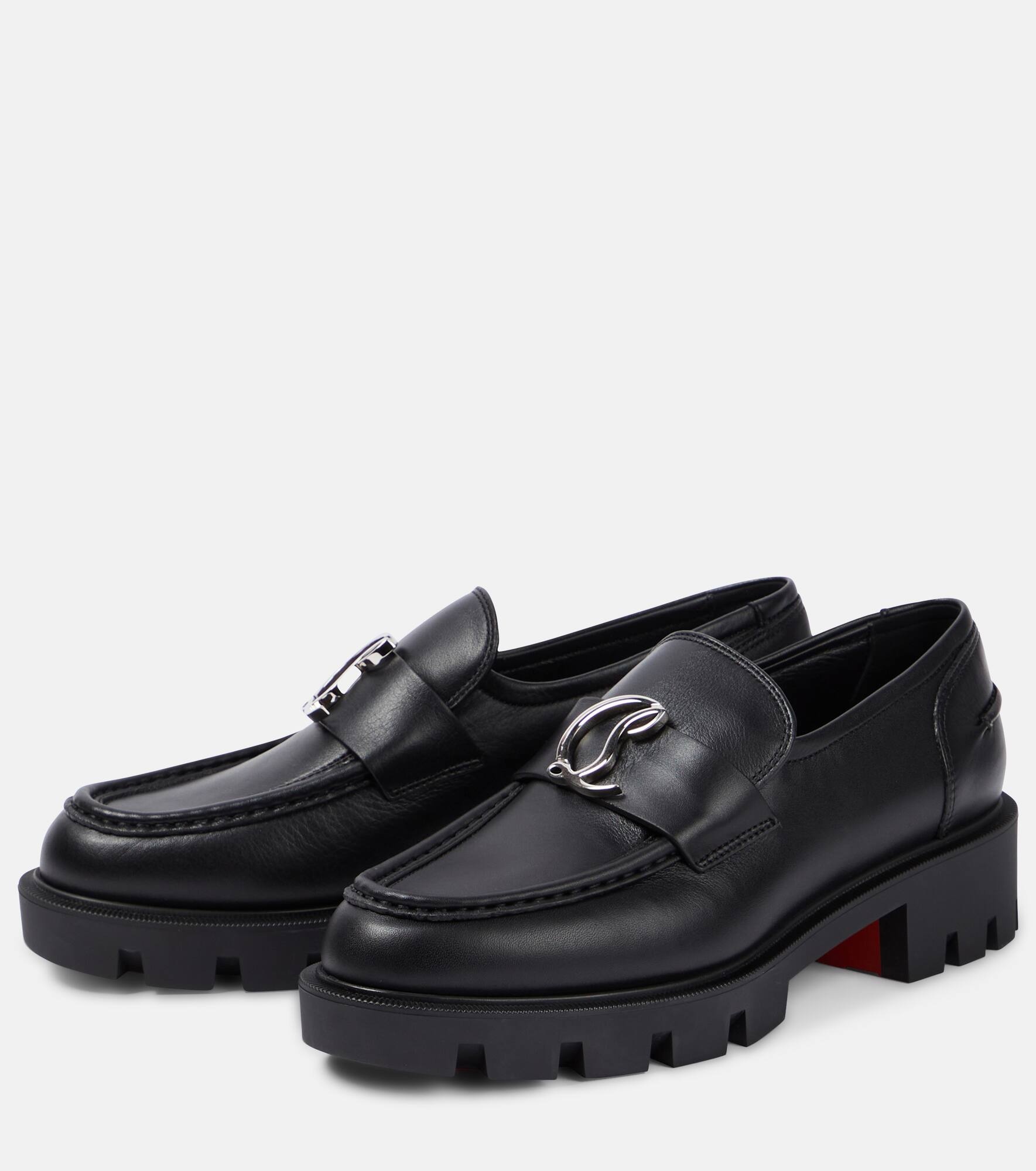 CL Moc Lug leather loafers - 5