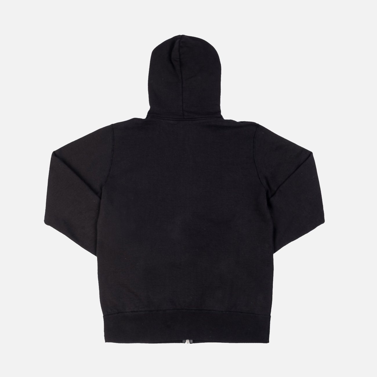IHSW-58-BLK Printed 14oz Ultra Heavyweight Loopwheel Cotton Zippered Hoodie - Black - 5