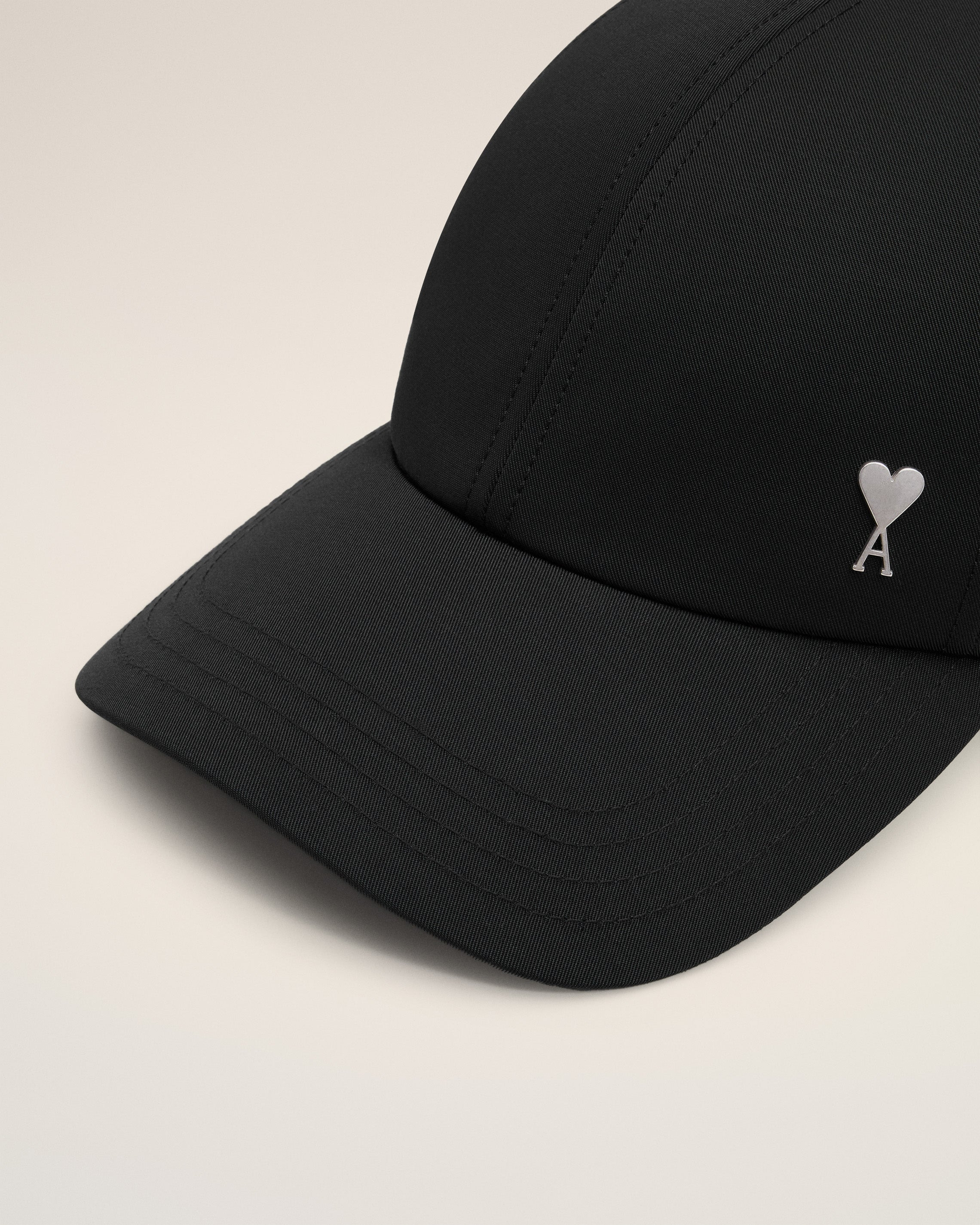 BLACK TWILL AMI DE COEUR STUD CAP - 3
