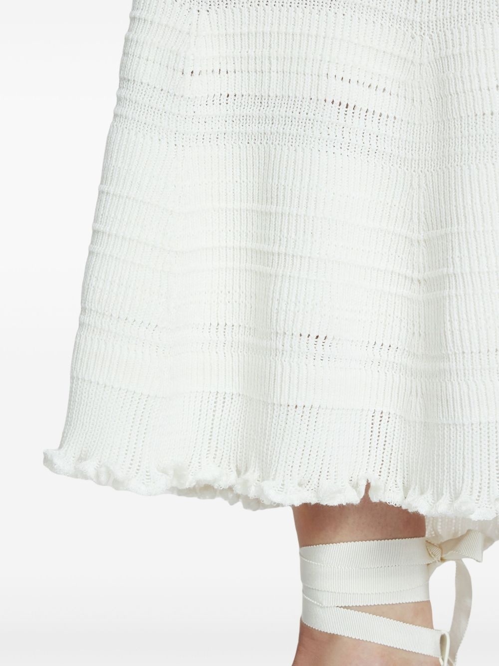 cotton maxi skirt - 5