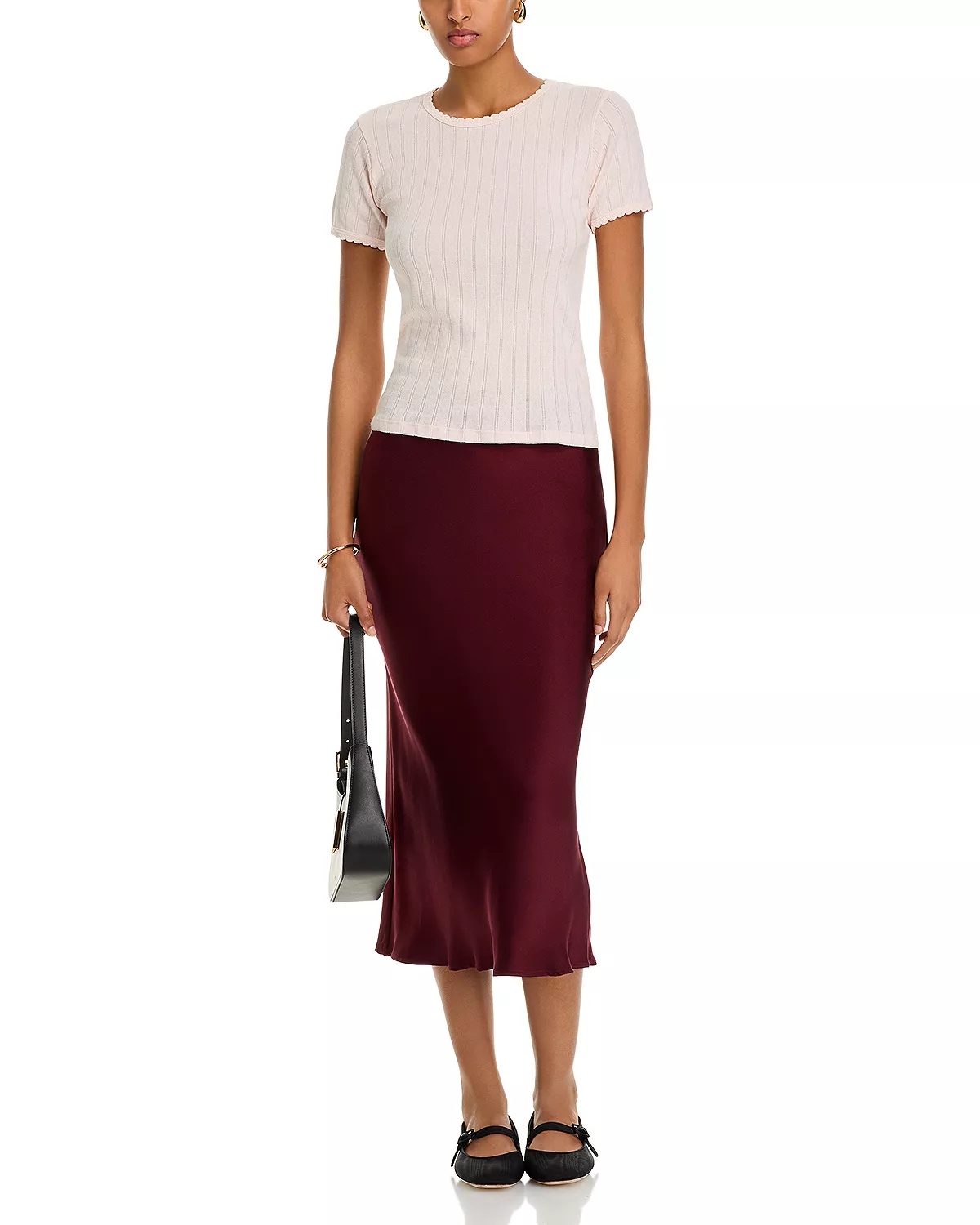 Pointelle Tee - 2