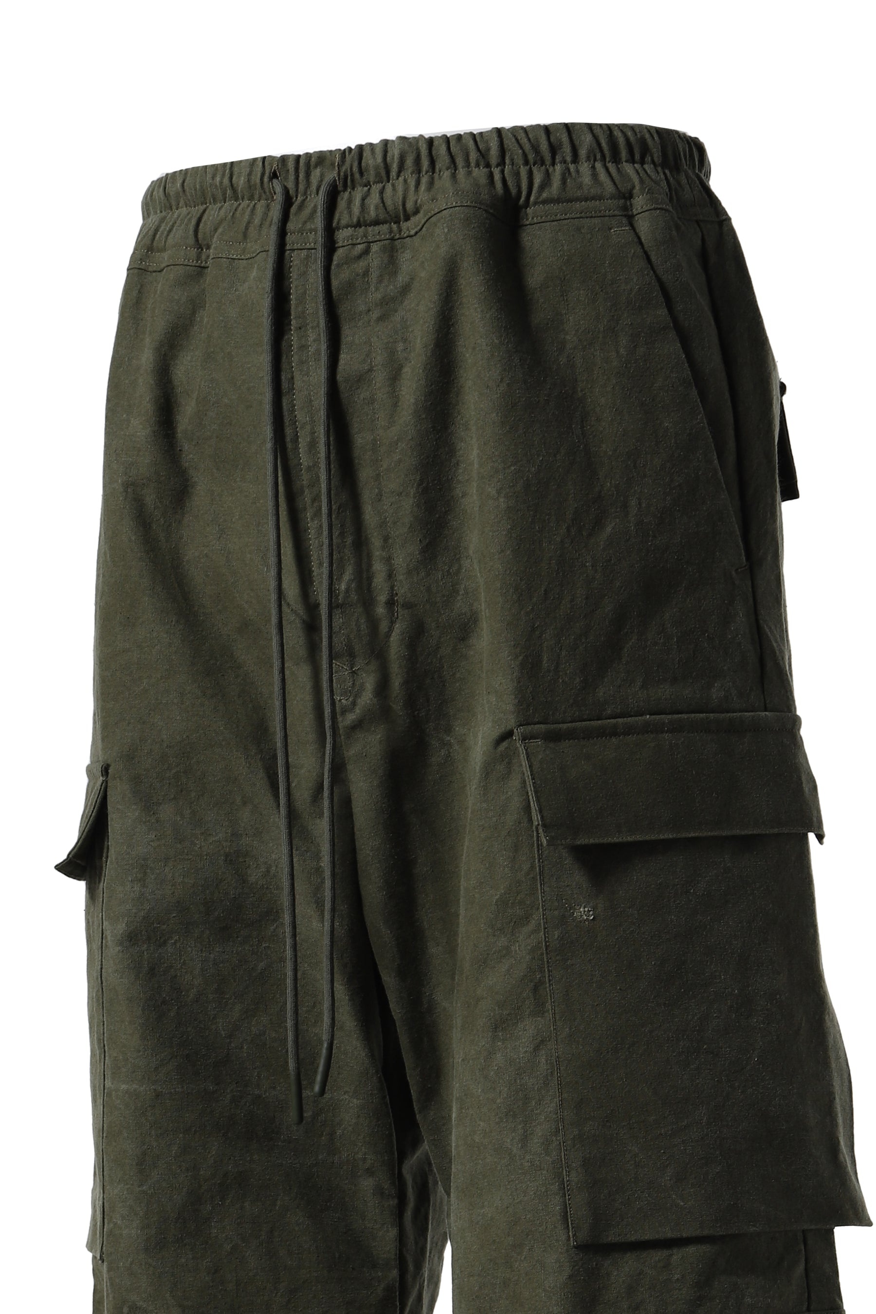 CARGO FLARE PANTS / KHA - 4