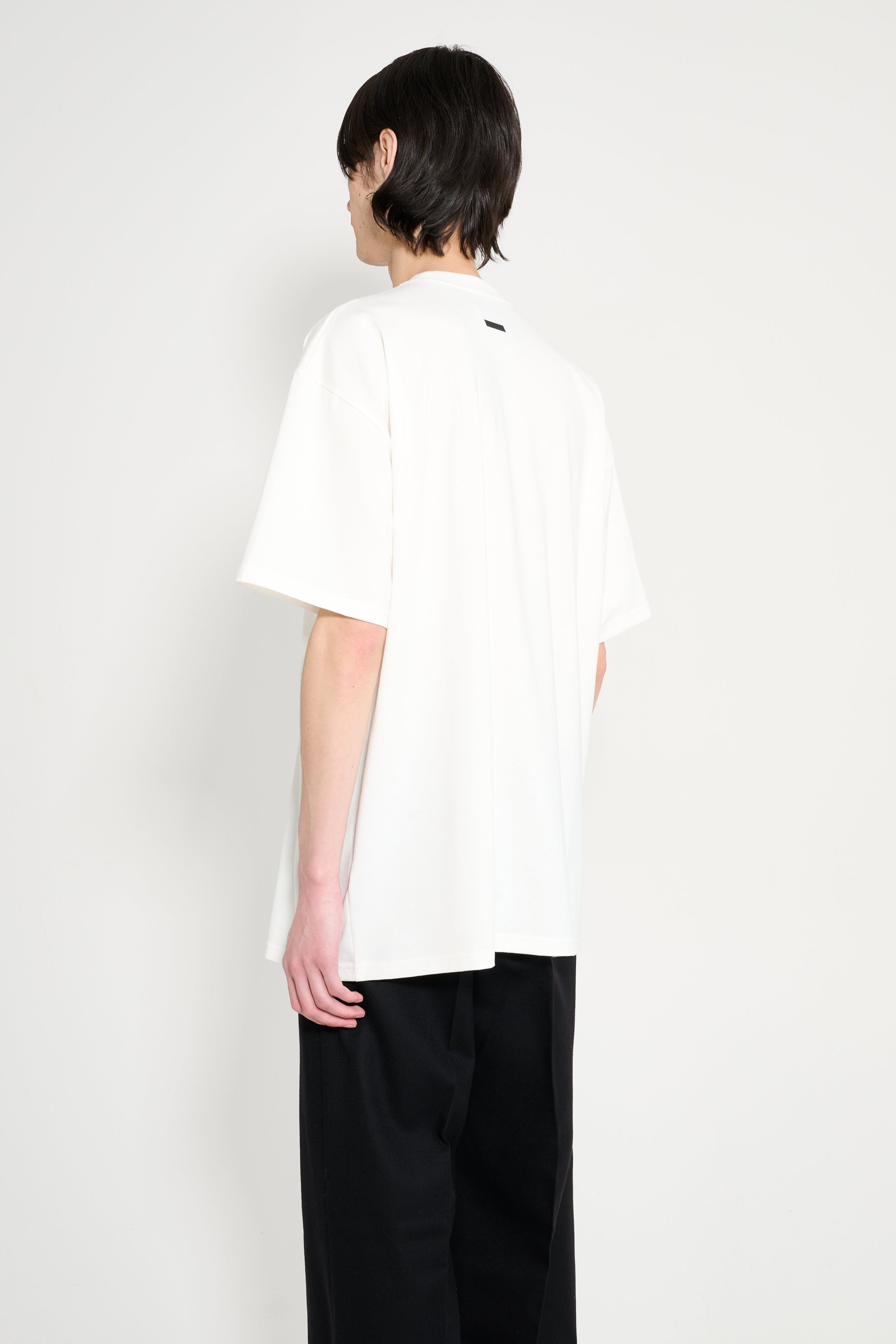 SSSTEIN OVERSIZED POCKET TEE WHITE - 3