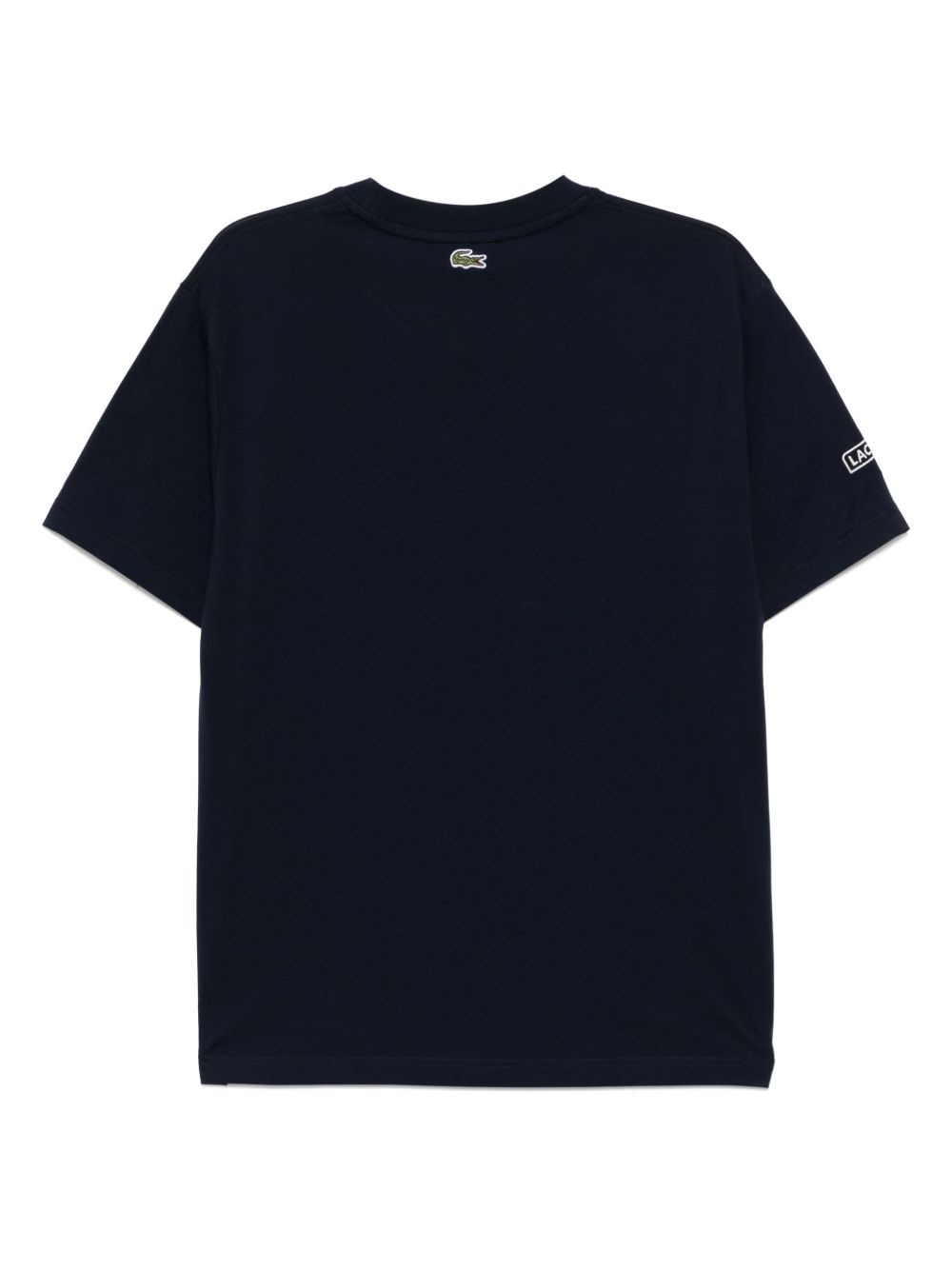 printed embroidered T-shirt - 2