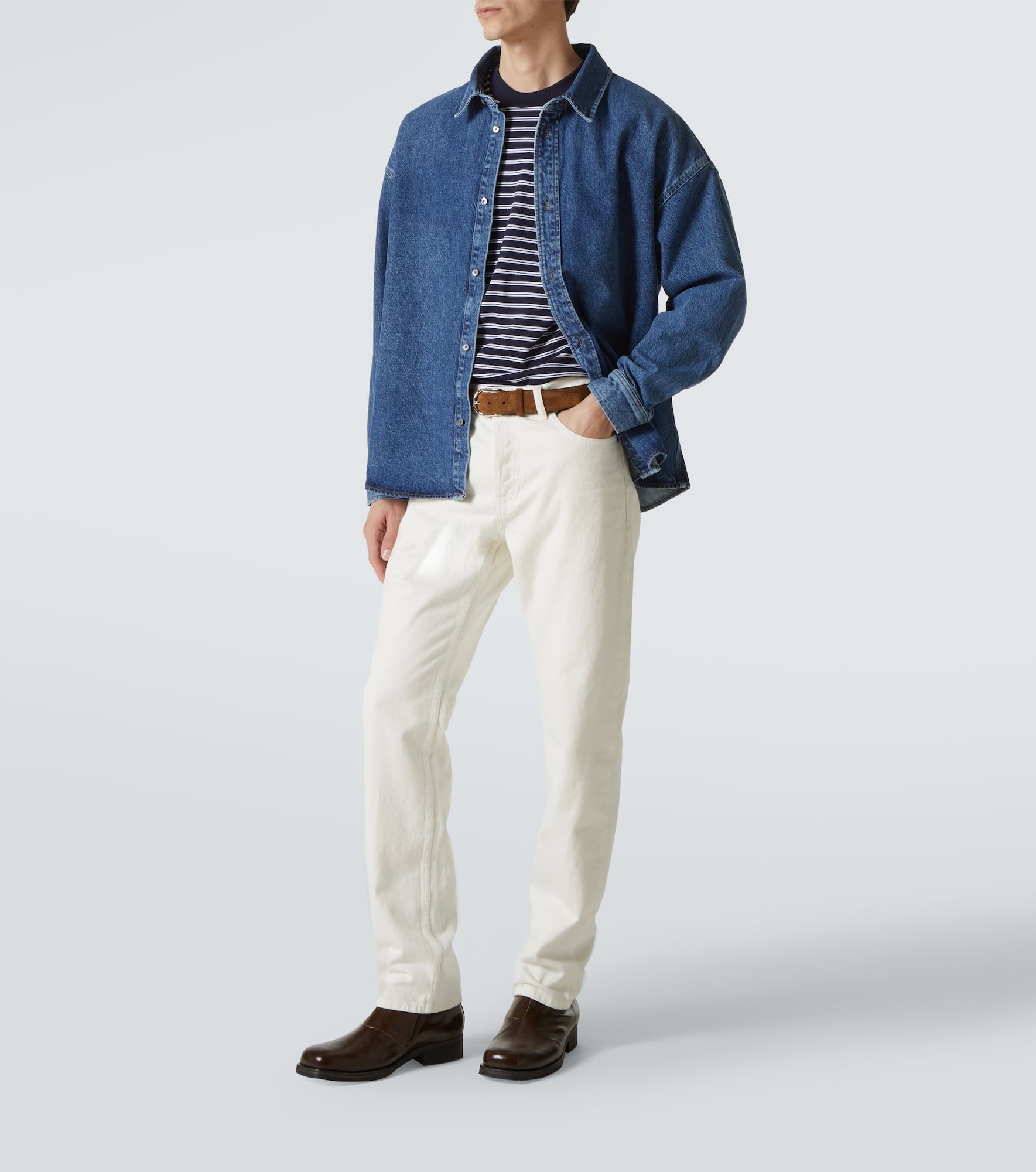 Denim overshirt - 2