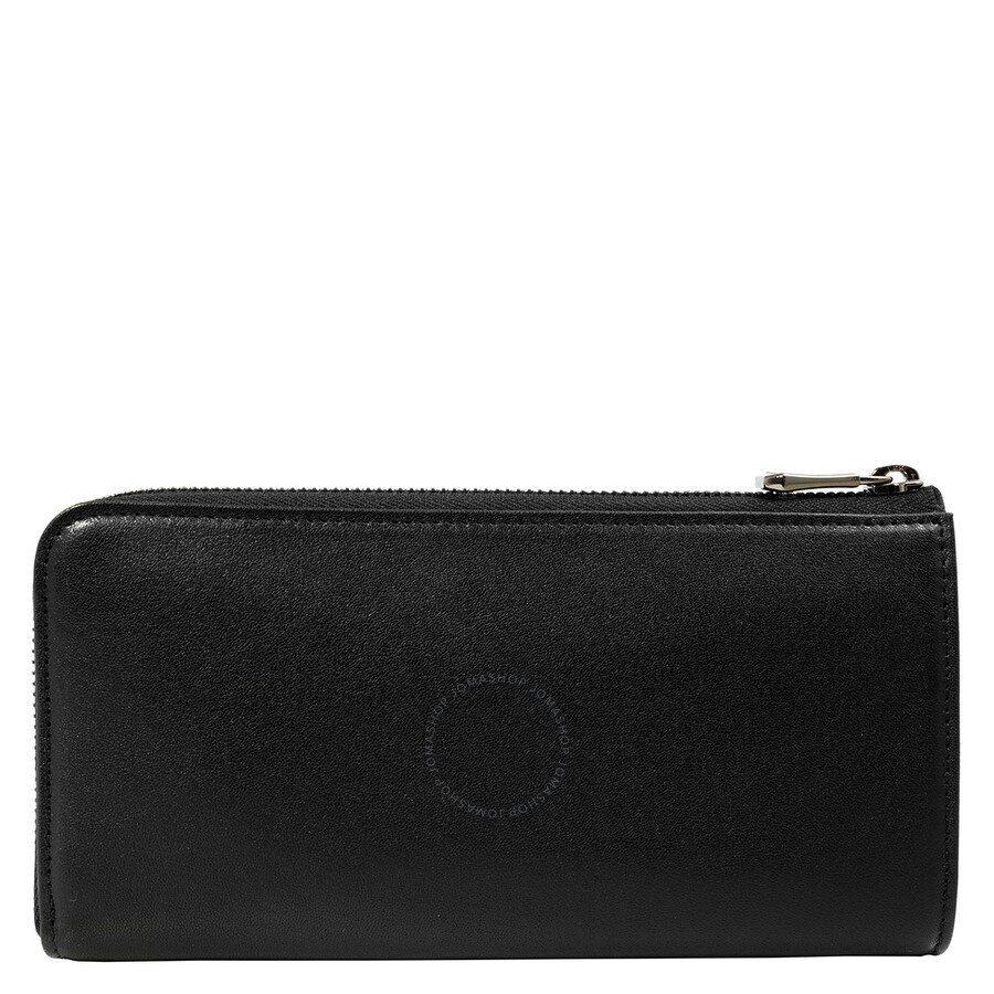Longchamp Le Pliage Cuir Zip Around Wallet - Black - 3
