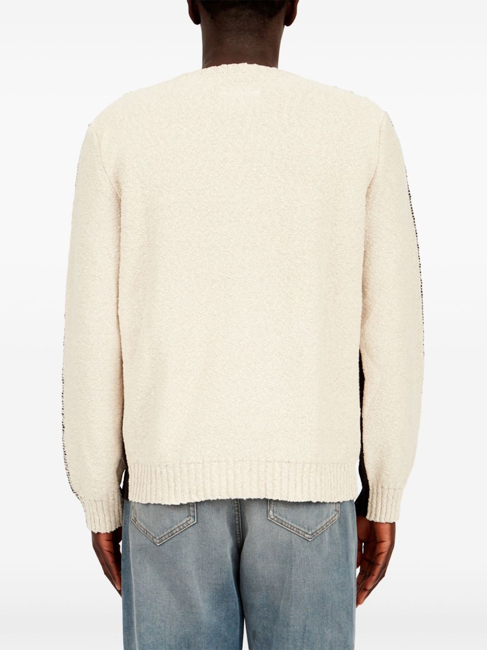 numbers-motif jumper - 4