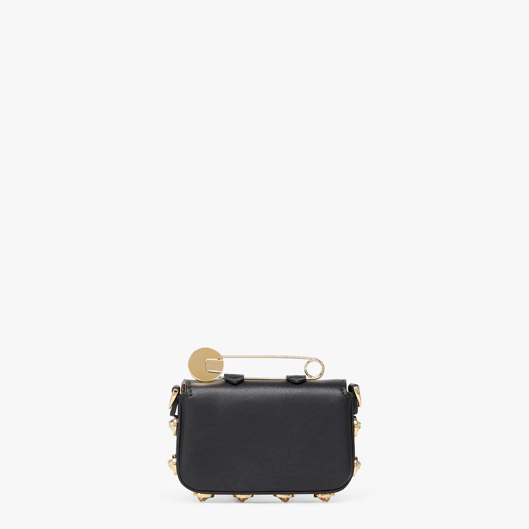 Fendace Black leather  charm - 3
