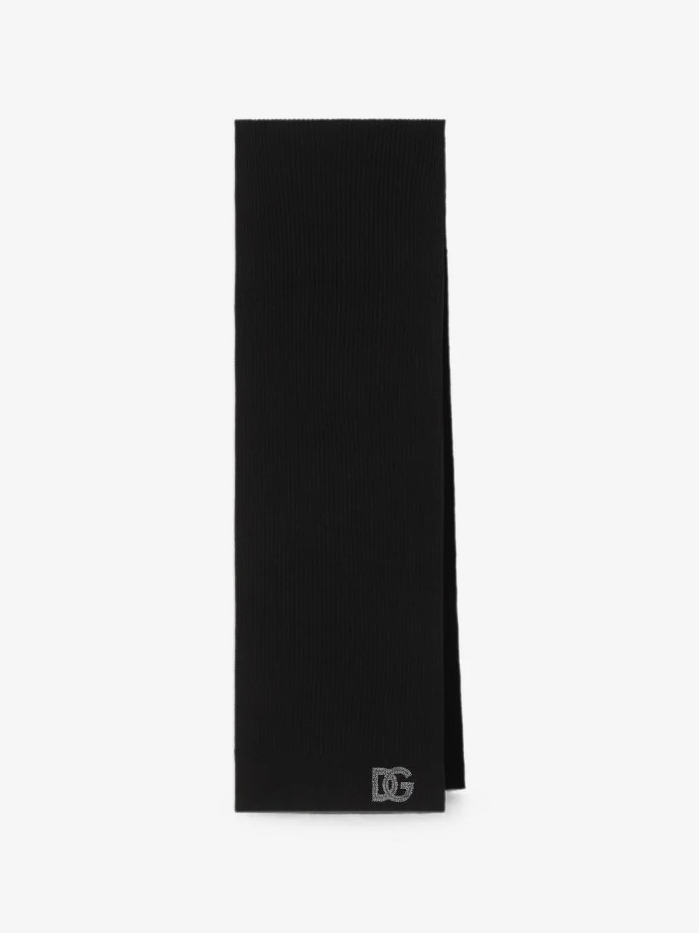 virgin wool scarf with logo - 1