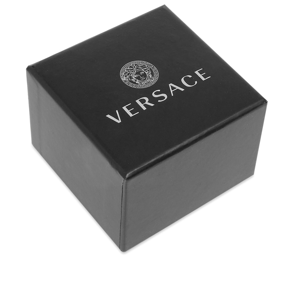 Versace Logo Geometric Ring - 3