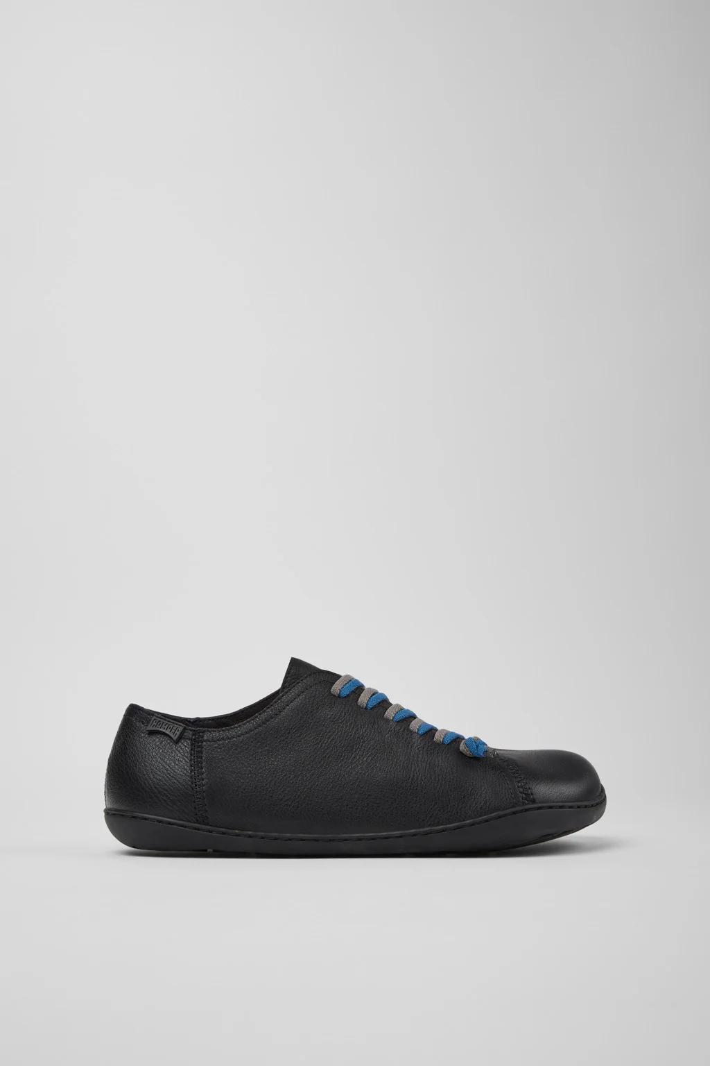 Twins Black Leather Shoes for Men. - 1