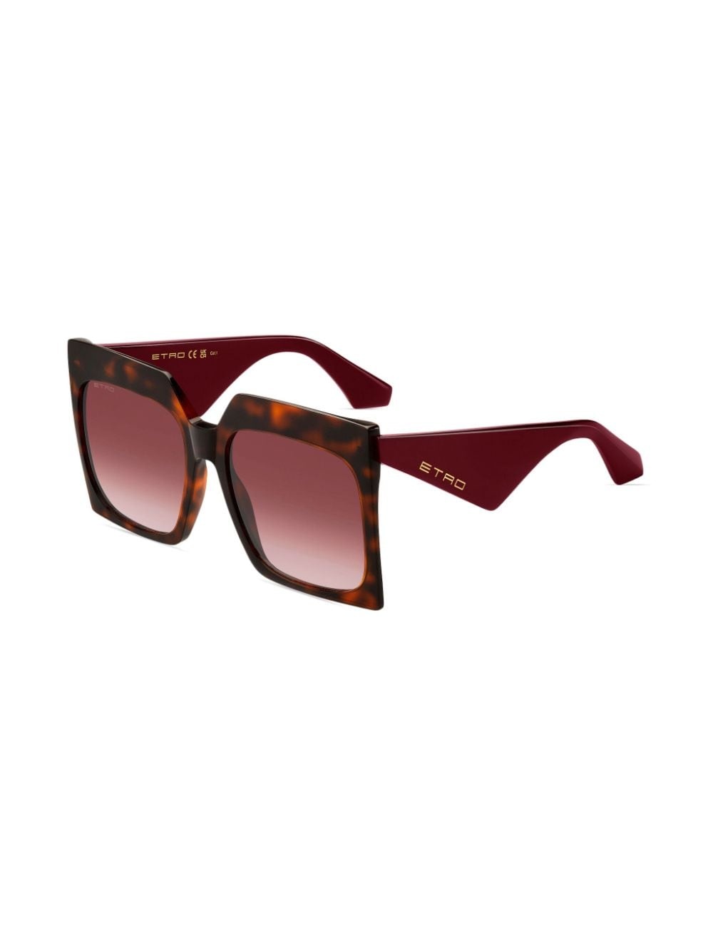 Tailoring oversize-frame sunglasses - 2