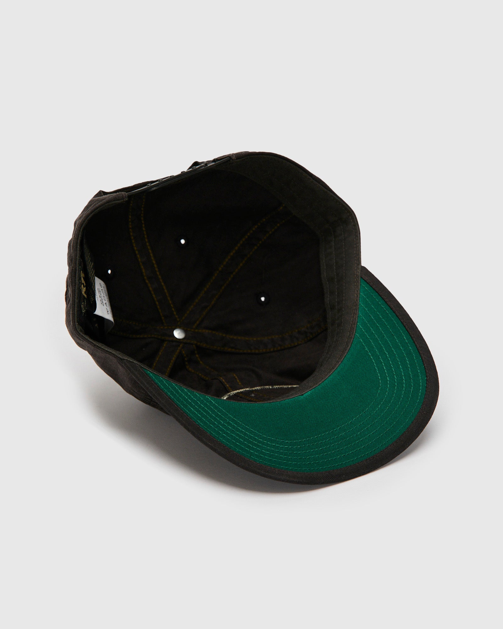 Twill Baseball Cap in Black - 4