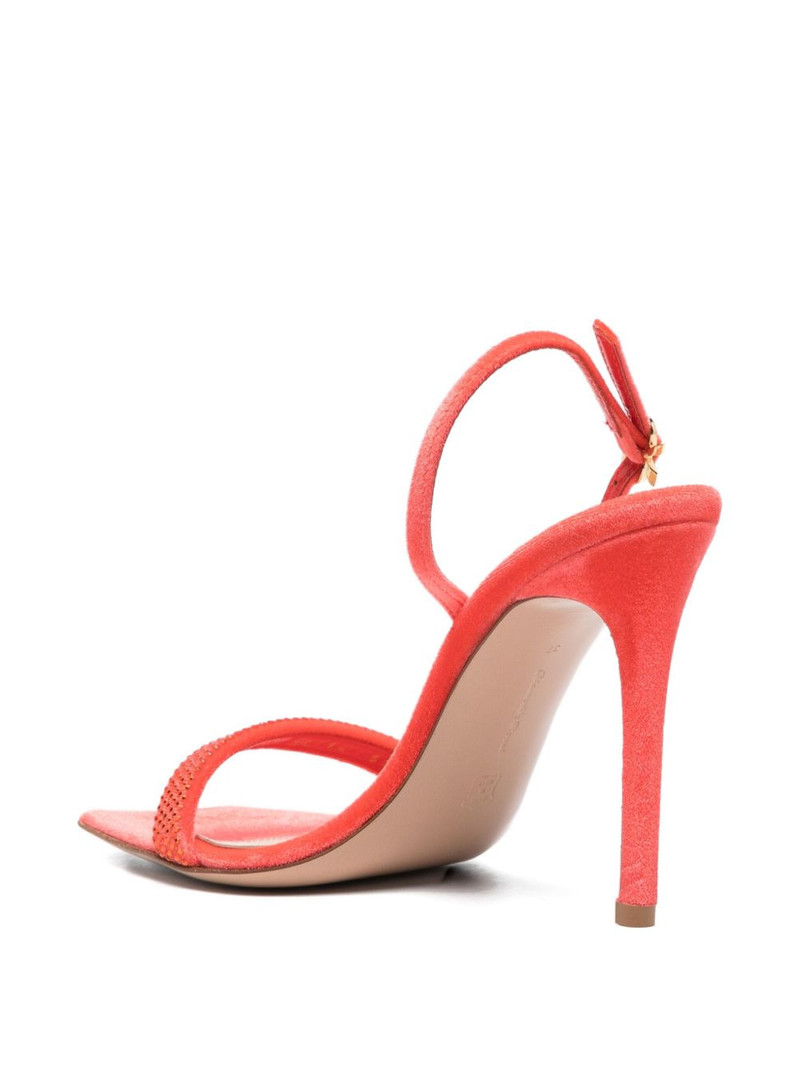 105mm crystal-embellished slingback sandals 3
